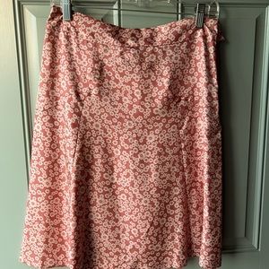 Soft pink/ salmon silk skirt by Marc Jacobs mint condition, tags attached